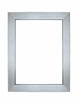 Silver frame Stock Photos