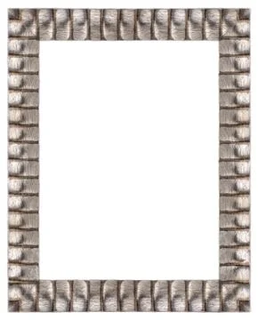 Silver frame Stockfoto's