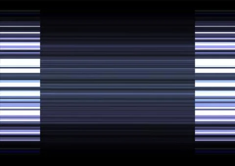 Silver frequency bar overlap in dark background Stock Illustration