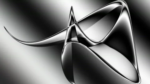 Silver glass Stock-Footage 735587