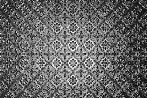 Silver glass pattern Foto stock