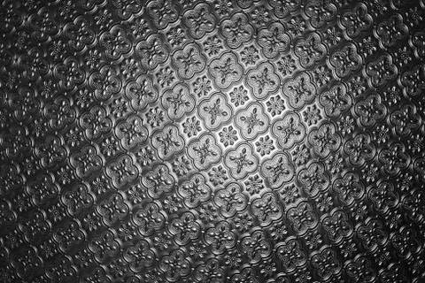 Silver glass pattern Stock Photos