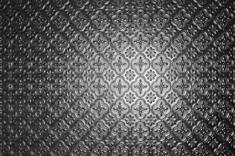 Silver glass pattern Foto stock
