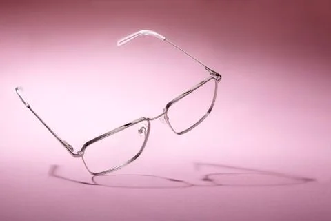 Silver Glasses Stock Photos