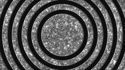 Silver Glitter Background with diamond sparkling circles Stock Footage 233734006
