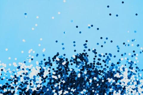 Silver glitter background Stock Photos