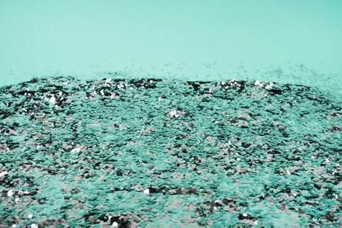 Silver glitter background Stock Photos