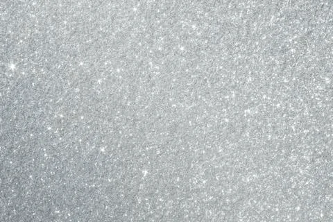 Silver Glitter Background Texture Stock Photos