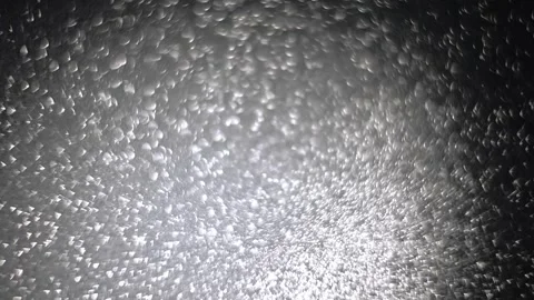 Silver glitter bokeh background with shifting focus, perfect for Christmas Stock Footage 291889995