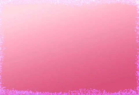 Silver Glitter Bokeh Frame With Cool Pink Gradient Background Illustrazione stock