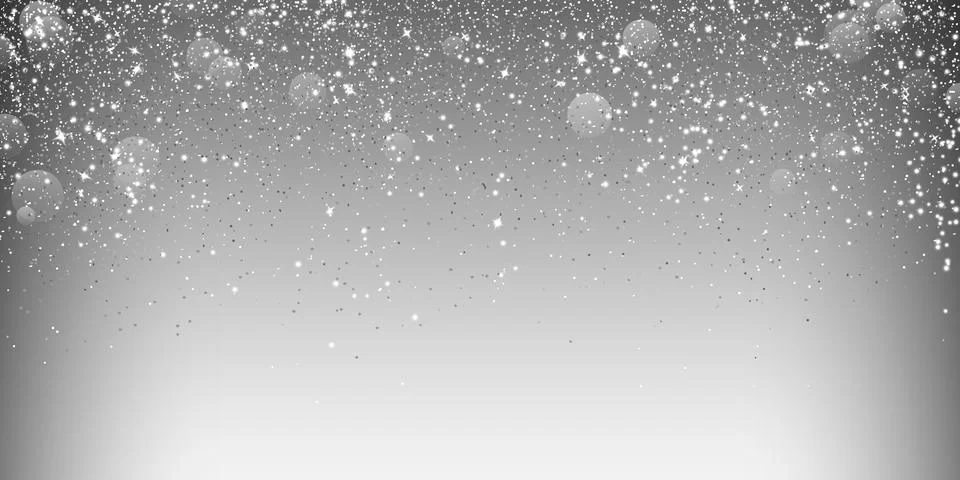 Silver glitter with shimmer particles 库存插图