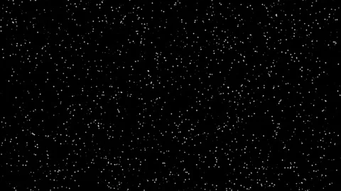 Silver glitter storm falling on black background overlay 4K Vídeos de archivo 336514051