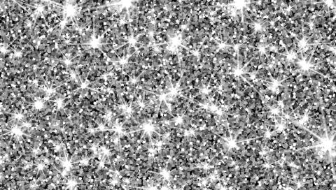 Silver glitter vector texture. Silver sparcle background. Amber particles Stock Illustration