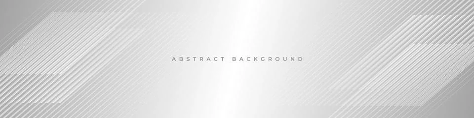 Silver gradient abstract modern background with stripes. Illustrazione stock