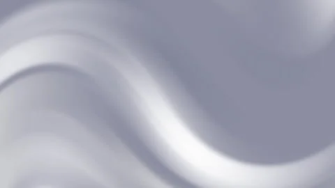 Silver gradient background with simple abstract and smooth flowing white. perfec Stock Footage 285035318