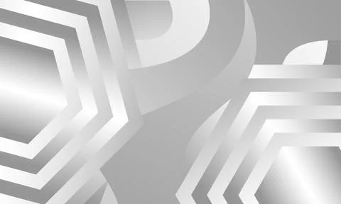 Silver gradient wallpaper background Stock Illustration