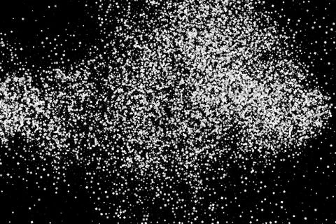 Silver grainy abstract texture. Stock Illustration