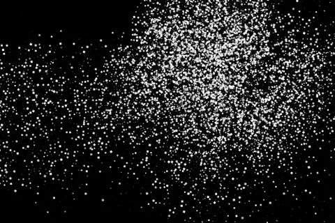 Silver grainy abstract texture. Stock Illustration