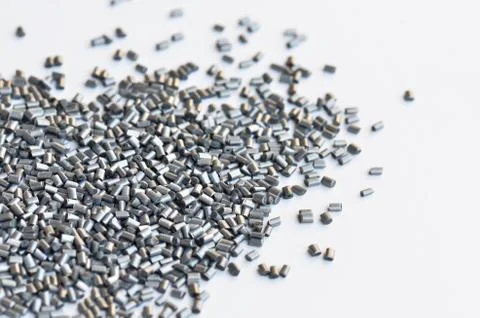 Silver Granulate Stock Photos