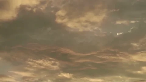 Silver gray cloud n sunrise or sunset cloudscape on dusk or dawn sky Stock Footage 165198090