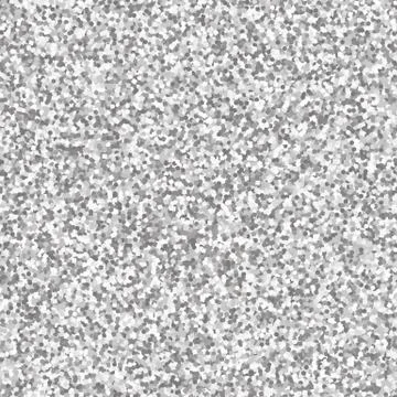 Silver grey glitter vector background. Light gray seamless pattern for wedding Stock Illustration