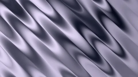 Silver Grey Liquid Gradient Folds Diagonal Satin Seamless Loop Stock Footage 319662492