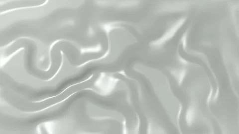 Silver grey liquid metal background. 3d animated surface texture Stock Footage 132699053