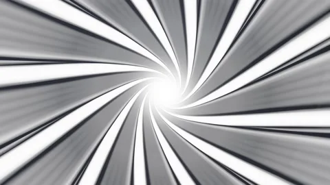 Silver grey rotating spiral animation Stock Footage 146694544