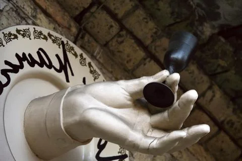 Silver hand Stock Photos