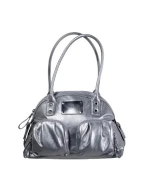 Silver Handbag Stock Photos