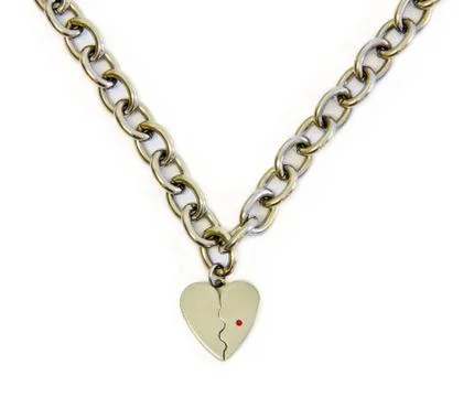 Silver heart Stock Photos