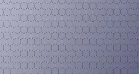 Silver hexagons geometric pattern Stock Illustration