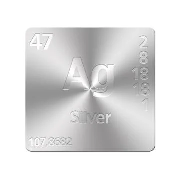Silver. Stockillustratie