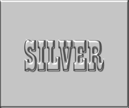 Silver Stock Illustration