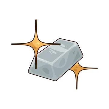 Silver illustration Stock Illustration