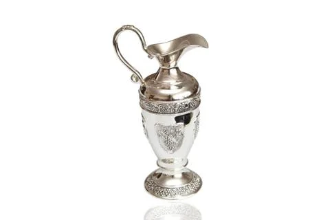 Silver jug Stock Photos