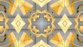Silver kaleidoscope background, loop HD Footage