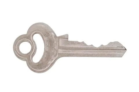 Silver key Stock Photos