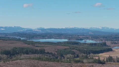 Silver Lake from the East Stock Footage 307236339