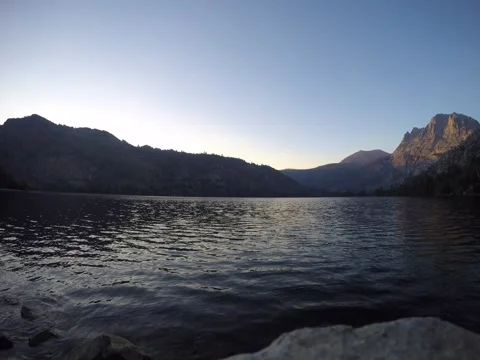 Silver Lake time lapse Stock Footage 55639727