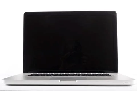 Silver Laptop Stock Photos