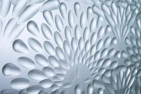 Silver leather texture. able to use as a background Stock Photos