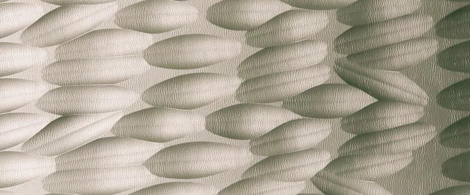 Silver leather texture. able to use as a background Stock Photos