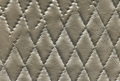 Silver leather texture Stock Photos