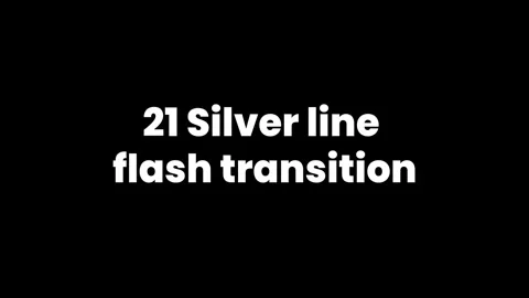 Silver line flash transition 스톡 After Effects