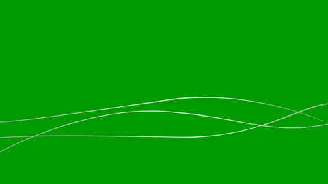 Silver lines green Stock Footage 228652891