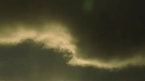 Silver Lining Stock Footage 54740841