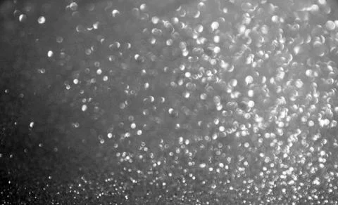 Silver magic blurred festive background Stock Photos