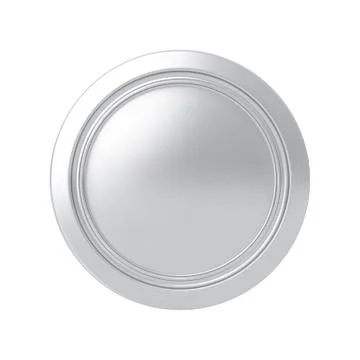 Silver medal. Stock Illustration