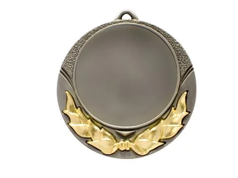 Silver medal Foto stock